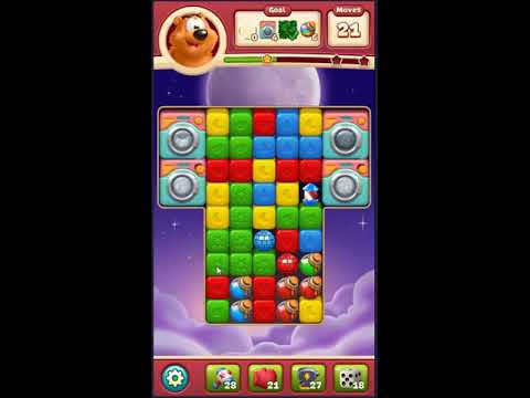 Toon Blast Level 2097 - NO BOOSTERS 🐻🐺🐱 | SKILLGAMING ✔️