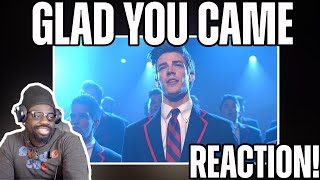He Really Can Sing!!* GLEE - Glad You Came (Full Performance) REACTION!!