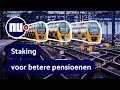 Staking openbaar vervoer: stations nagenoeg leeg, lange files op wegen