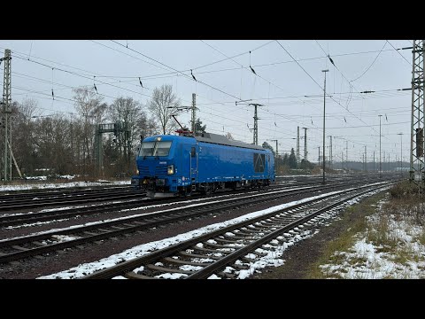 Cabdrive/Führerstandsmitfahrt von Neustrelitz - Mukran vom 16.12.2023 (bitte Untertitel einschalten)