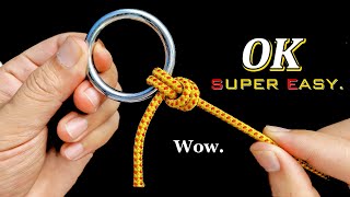 Simple and practical knots in daily life.