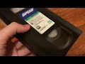 Speed 1994 VHS