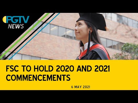 PGTV News - FSC to Hold 2020 and 2021 Commencements