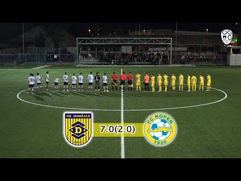 NK Domžale - FC Koper 7:0(2:0) / NZS - U15 - 13.KROG / 30.10.2022.