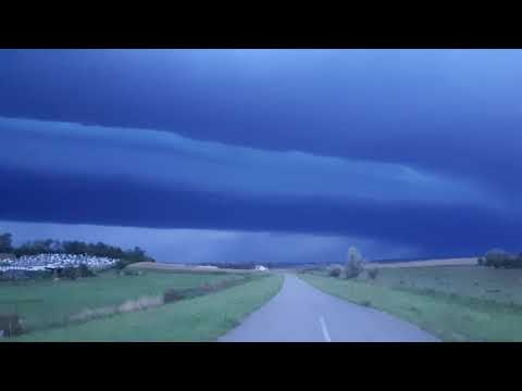 Upcoming thunderstorm in Hungary, August 31st, 2020