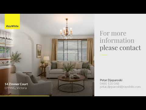 14 Zimmer Court, Epping, VIC 3076, 3房, 2浴, 独立屋