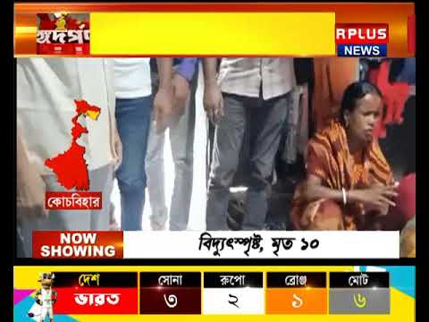 Accident while pouring water at Jalpesh temple in Jalpaiguri. R Plus News