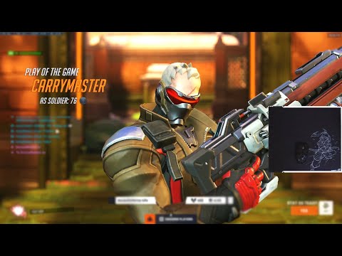 GALE is DOMINATING AS SOLDIER 76 - POTG! OVERWATCH 2 SEASON 6