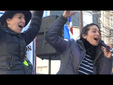 Ingrid Courrèges - Manu Covidé (Live en manif' 2022)