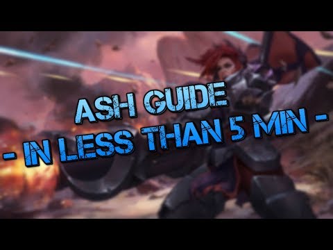 Ash Guide in *LESS* Than 5 Minutes - Paladins Guide by KawaiiSeed