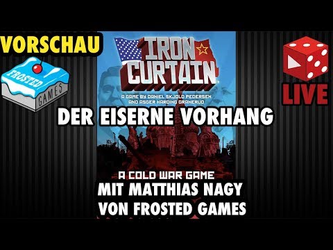 Vorschau: The Iron Curtain / Der Eiserne Vorhang - Live Let's Play mit M. Nagy von Frosted Games