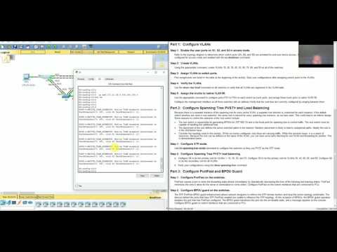 CCNA3 2.3.1.5 Packet Tracer – Configuring PVST+