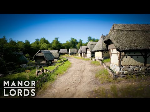 Building an ULTRA REALISTIC Village in 'Manor Lords'... (Relax & Sleep)