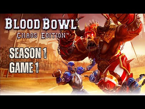 Blood Bowl Chaos Edition! Vampire Team! Season 1 Clean Cup! Match Day 1