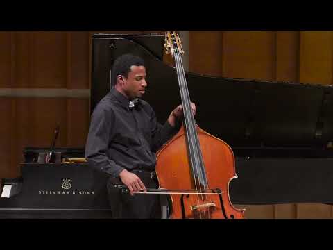 Xavier Foley, double bass | Bach: Cello Suite No. 1 in G Major, BWV 1007