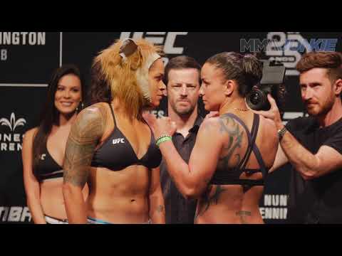 UFC 224: Amanda Nunes vs Raquel Pennington ceremonial weigh in