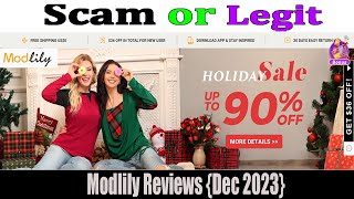 Modlily Reviews (Dec 2023) Is modlily.com Scam Or Legit Watch Now | Scam Advisor Report