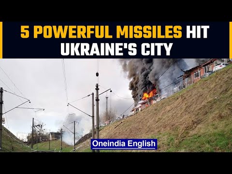 Russia-Ukraine war:  5 ‘powerful’ missile strikes hit western city of Lviv, 6 killed | Oneindia News