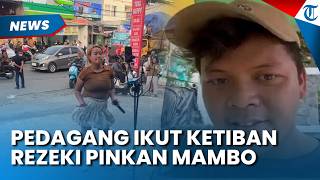 PINKAN MAMBO Bawa Berkah Pedagang, Live Tiktok di Pinggir Jalan Picu Keramaian