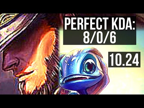 TWISTED FATE vs FIZZ (MID) | 8/0/6, Legendary, 400+ games | EUW Master | v10.24