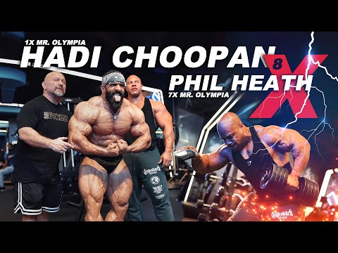 Hadi Choopan & Phil Heath | Ultimate Back Workout with Hany Rambod 💪🔥 (Mr. Olympia 2024 Prep)