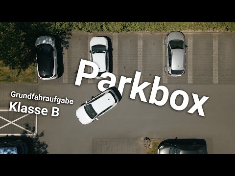 Parking in a parking space - basic driving task class B