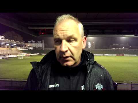 Lewes 0 vs Peacehaven 1: Garry Wilson's reaction