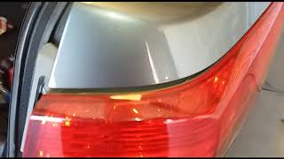 How to: Remove passenger Tail light on a 2014 Acura ILX