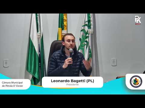 16ª Sessão Ordinária da Câmara Municipal de Vereadores de Pérola D'Oeste PR, 15-06-26.