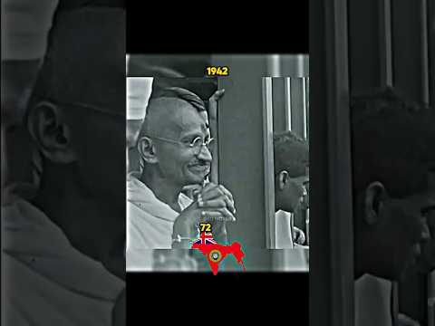 Mahatma Gandhi 🕊️ Revolution ✊ to Goodbye 💔 Gandhi’s Final Chapter #gandhi #india #indpendenceday