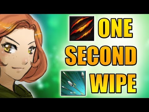 "New Hero: Wiperanger" Insane Damage [Focus Fire + Fury Swipes] Dota 2 Ability Draft
