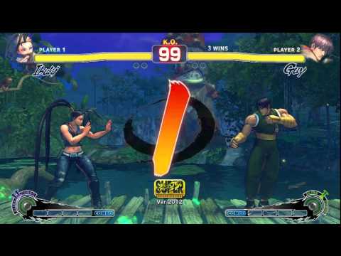 [SSFIVAE] Daddy (Ibuki) Vs. Finest KO (Guy) - 9-29-12