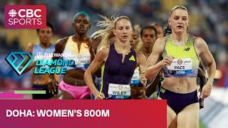 Season-best performance wins women's 800m at Diamond League meet in Doha | #CBCSports