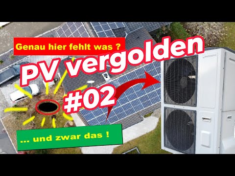 PV vergolden #02 oder nach über einem Jahr ist sie endlich eingebaut