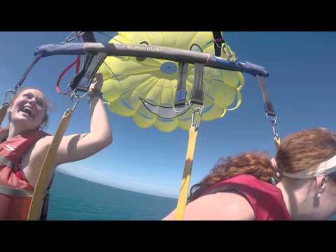 throwing up while parasailing