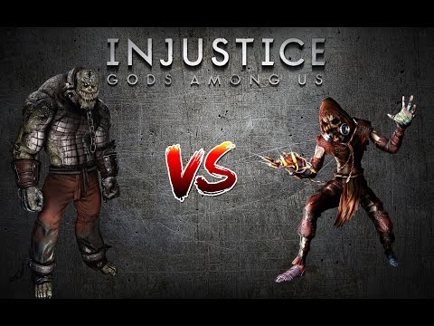 KILLER CROC VS SCARECROW (INJUSTICE GODS AMONG US MODS)