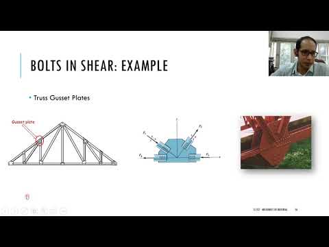 Topic # 2.2 - Shear Stresses & Bearing Stresses