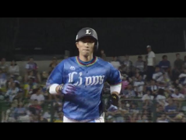 【4回裏】アップルパーーンチ!! ライオンズ・外崎の17号ソロで再び同点に!! 2018/8/19 L-F