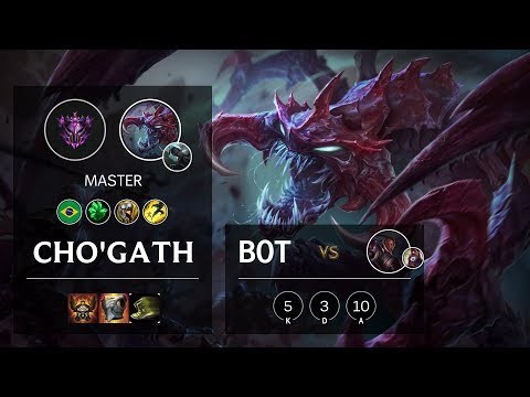 Cho'Gath Bot vs Lucian - BR Master Patch 10.8