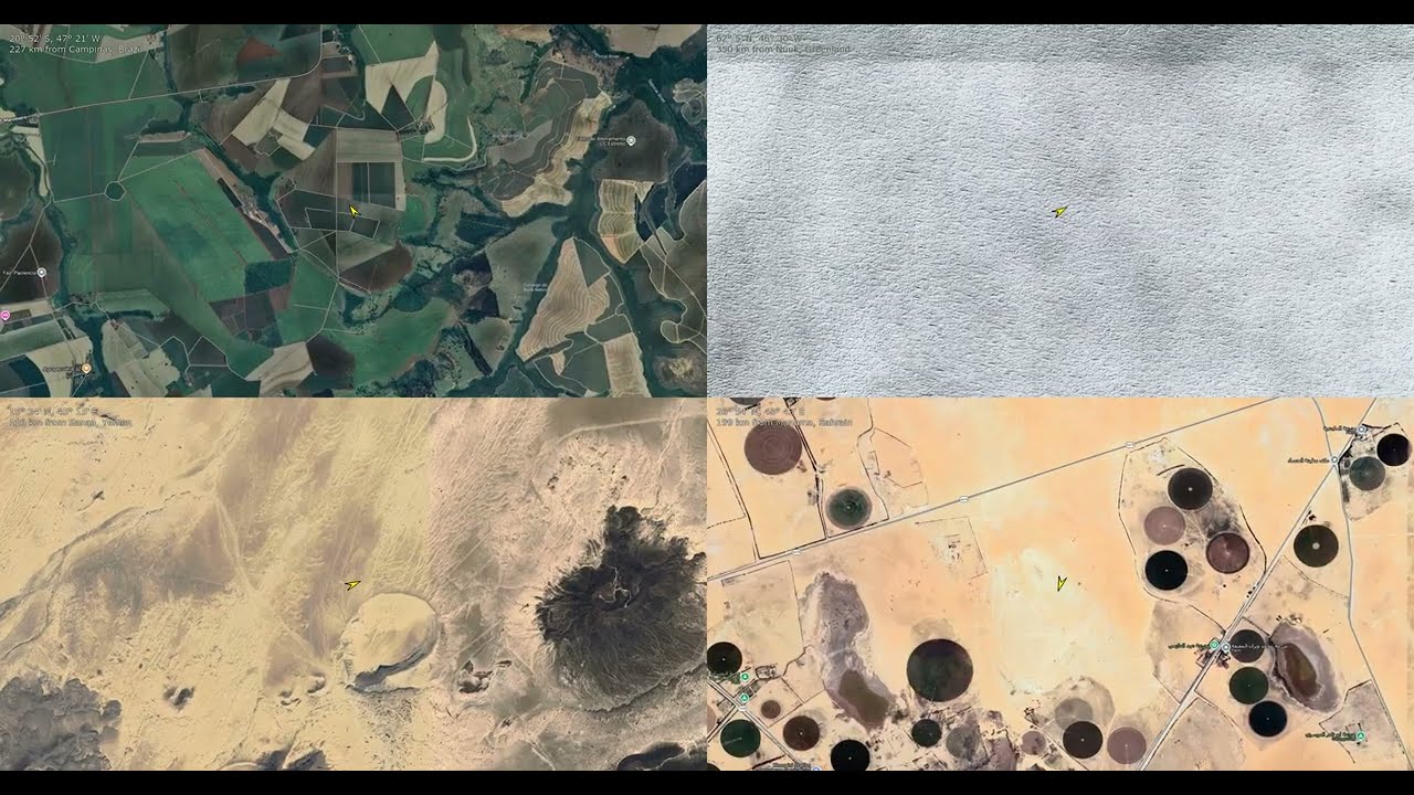 Map Scroller: 4up version: From the XScreenSaver Collection, 2022.