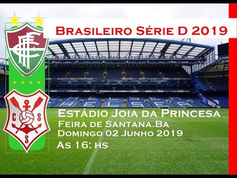 Fluminense de Feira x Sergipe Neste Domingo 02.06.2019 Brasileiro Série D 2019 - TV Touro
