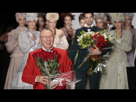 Pioneering Russian couturier Viacheslav 'Slava' Zaitsev, known as the 'Red Dior', dies aged 85