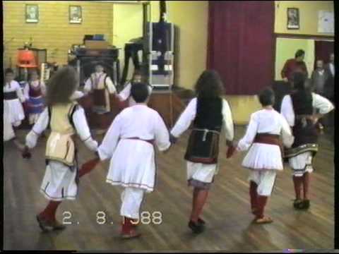 Macedonian Dancing Group "Sloboda" Adelaide - Ilinden 1988 - Junior Group