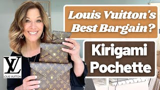 Louis Vuitton's Best Bargain?  Kirigami Pochette Unboxing & Review, What Fits Inside & Amazing Hack!