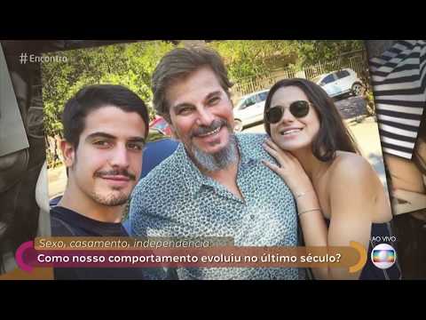 Encontro com Fátima Bernardes 28/01/2019 - Edson e Nicolas falam, mudança no comportamento sexual