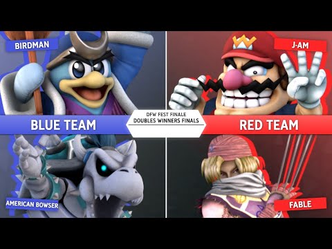 Doubles Winners Finals | Captain Birdman/American Bowser vs J-am/Fable