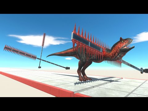 Run on a Spike Road - Animal Revolt Battle Simulator
