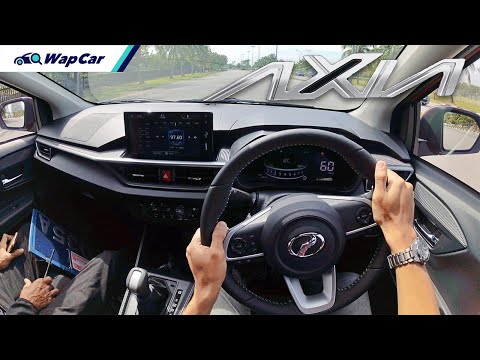 First Drive of D74A 2023 Perodua Axia (Toyota Agya & Daihatsu Ayla) 1.0L D-CVT - One Take | WapCar