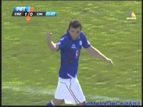 [HQ]Primer Gol de Nicolas Bertolo con Cruz Azul vs Jaguares 2013