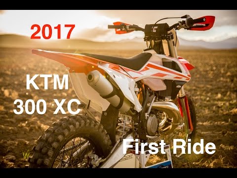 2017 KTM 300 XC First Day of Riding - Episode 176